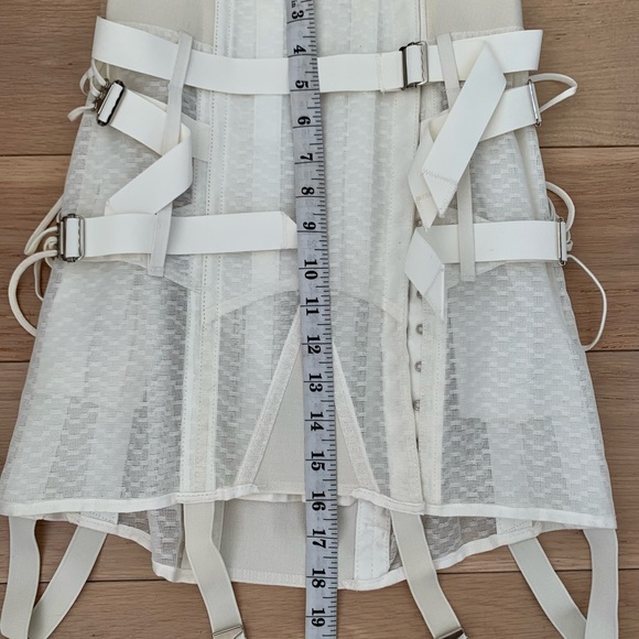 CAMP Vintage Corset Girdle Garters Shaper Style No. 29775 33" White - Picture 13 of 17